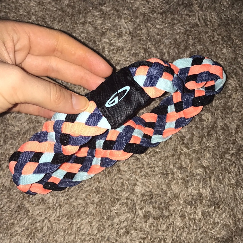 Never Worn Athletic Headband with Rubber Security